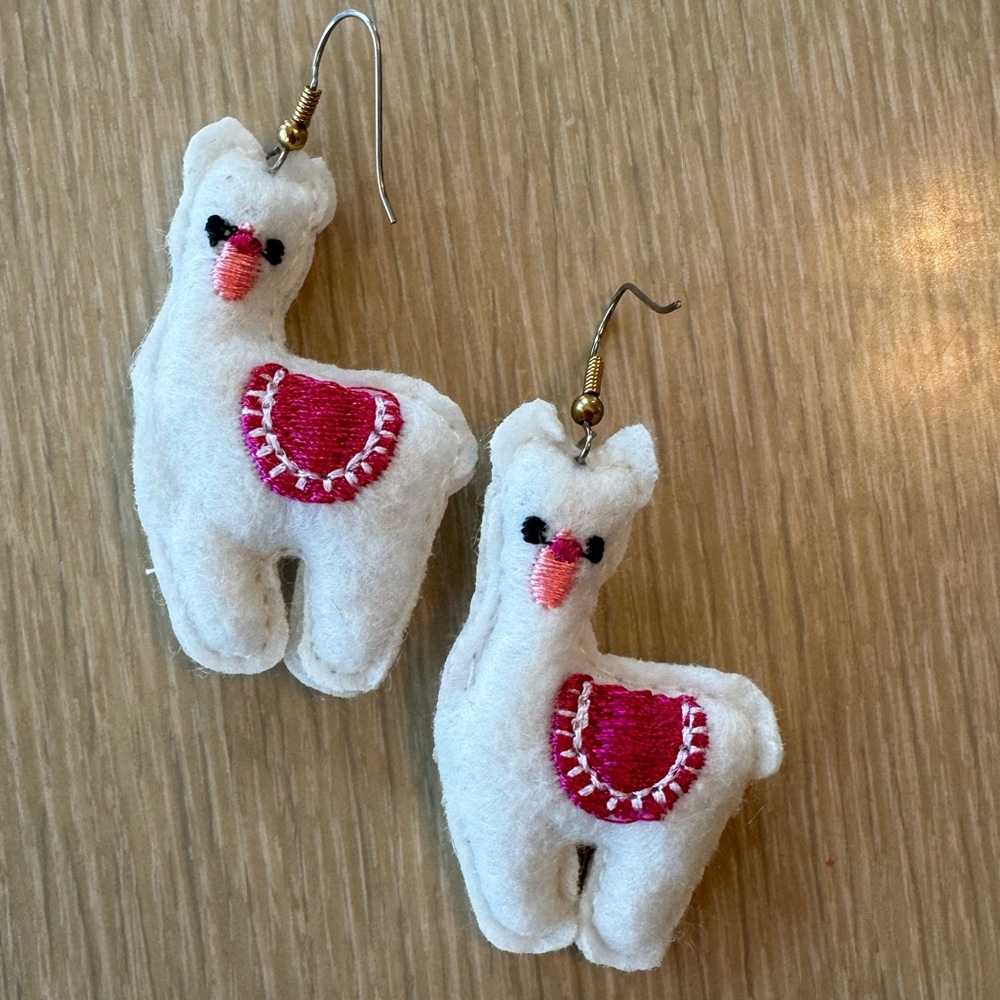 LLAMA EARRINGS - Picture 6 of 10